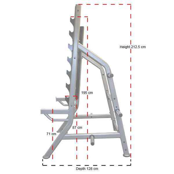 Gym Gear Pro Series Squat Rack